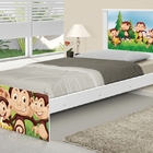 Cama Solteiro Safari Macaquinhos