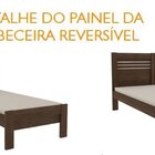 Cama Solteiro Safira Cacau