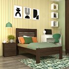 Cama Solteiro Safira Cacau