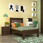 Cama Solteiro Safira Tcil Cacau