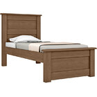 Cama Solteiro Siena – Móveis Lanza - Chocolate