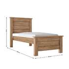 Cama Solteiro Siena Carvalho