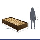 Cama Solteiro Siena Kaiki Móveis Ypê