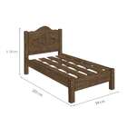 Cama Solteiro Siena Mocaccino