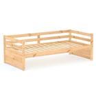 Cama Solteiro Slim Madeira Maciça Mel Housin