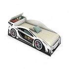 Cama Solteiro Speed Com Baú Branca Com Colchão