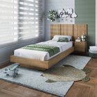 Cama Solteiro Suspensa Com Cabeceira E Mesa De Apoio 80/90 Zu