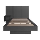 Cama Solteiro Suspensa Com Cabeceira E Mesa De Apoio 80/90 Zu