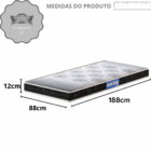 Cama Solteiro Tamires 2 Gavetas Painel Captone Classic – Bran