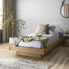 Cama Solteiro Tarumã Cabecasa Madeiraoriginals Carvalho