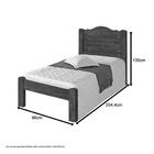 Cama Solteiro Thalia Chocolate Cambel