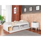 Cama Solteiro Tókio I Branca