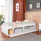 Cama Solteiro Tókio I Branca