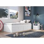 Cama Solteiro Tókio Ii Branca