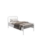 Cama Solteiro Tubular Julia Yescasa Branco