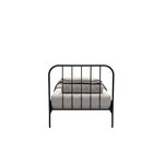 Cama Solteiro Tubular Julia Yescasa Preto