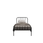 Cama Solteiro Tubular Julia Yescasa Preto