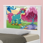 Cama Solteiro Unicórnio Feliz