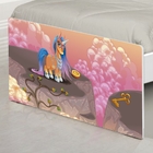 Cama Solteiro Unicórnios Mágicos Com Colchão