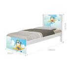 Cama Solteiro Ursinho Patrulheiro Com Colchão