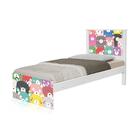 Cama Solteiro Ursinhos Coloridos Com Colchão