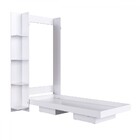 Cama Solteiro Vancouver Articulável 4 Prateleiras Branco - Ar