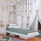 Cama Solteiro Vancouver Articulável Branco - Art In Móveis