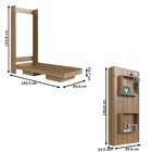 Cama Solteiro Vancouver Articulável Mel - Art In Móveis