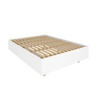 Cama Super Box Casal para Colchão 138 - Branco