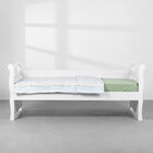 Cama Superior Lila - Branco Brilho
