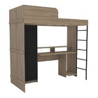 Cama Suspensa Multifuncional Com Mesa Gamer 2 Portas Konza  C