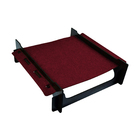 Cama Suspensa Para Pets - Feltro Vermelho Grená