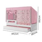 Cama Tenda Casinha Diversão Com Cama Auxiliar - Pura Magia