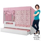 Cama Tenda Casinha Diversão Com Cama Auxiliar - Pura Magia