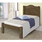 Cama Thalia Solteiro Castanho Cambel