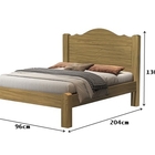 Cama Thalia Solteiro Freijó – Vj Móveis