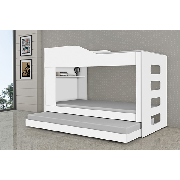 Cama Treliche Branco Hibisco - Movelaria Decor