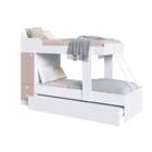 Cama Triliche Infantil Com Cama Auxiliar Sem Colchão Linha Ur