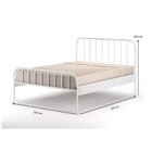 Cama Tubular Casal Julia Yescasa Branco