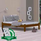 Cama Turca Casal Imbuia Madeira Nemargi Com Colchão Gazin Cas