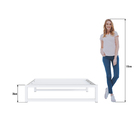 Cama Turca De Casal - Éden Branco