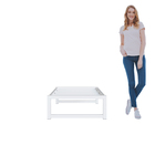 Cama Turca De Solteiro - Éden Branco