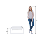 Cama Turca De Solteiro - Éden Branco