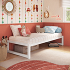 Cama Turca De Solteiro - Éden Branco