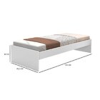 Cama Turca Solteiro  Branco