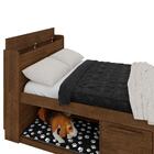 Cama Viena Casal Canto Pet Malbec