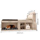 Cama Viena Solteiro Canto Pet Amarula