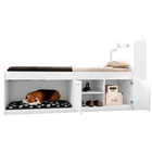 Cama Viena Solteiro Canto Pet Branco