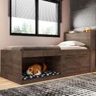 Cama Viena Solteiro Canto Pet Chocolate
