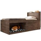 Cama Viena Solteiro Canto Pet Chocolate